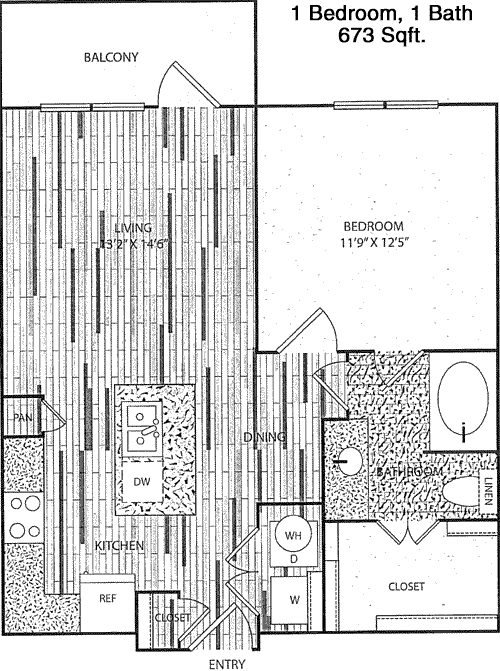 A1 floorplan layout