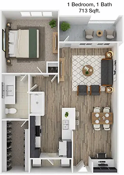 A1 floorplan layout