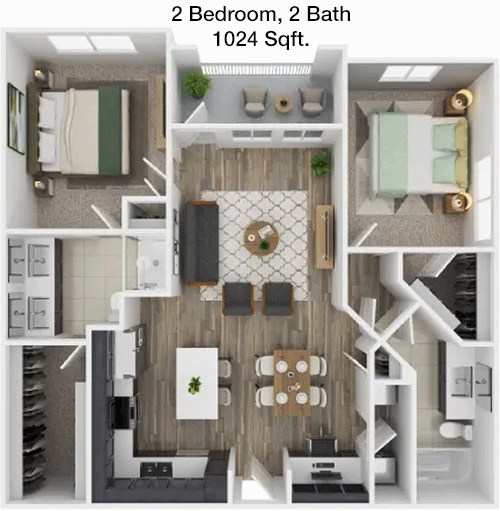 B1 floorplan layout