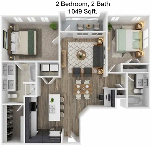 B2 floorplan layout