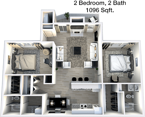 B1 floorplan layout