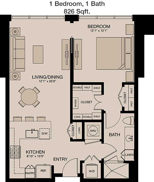 IU floorplan layout