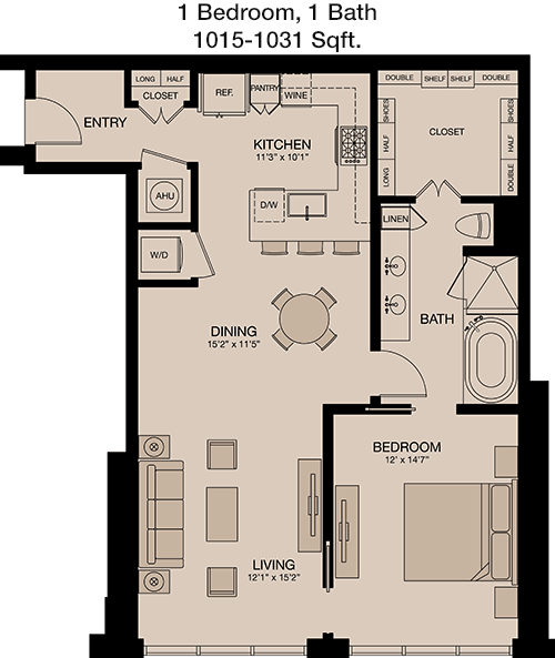 AL floorplan layout