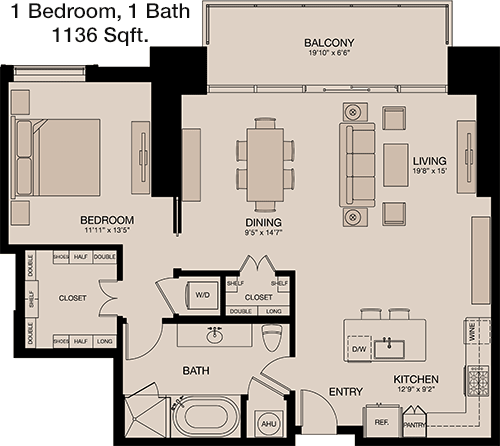 HU floorplan layout