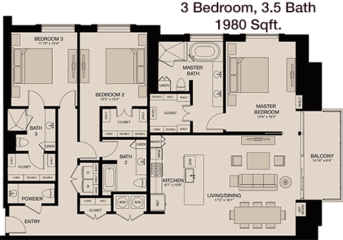 KL floorplan layout
