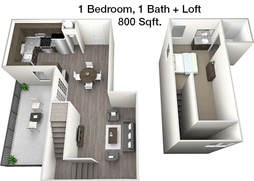 800 sq ft floorplan layout