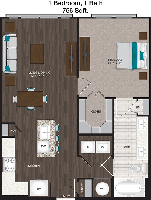 A8 floorplan layout
