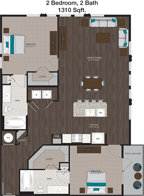 B6 floorplan layout