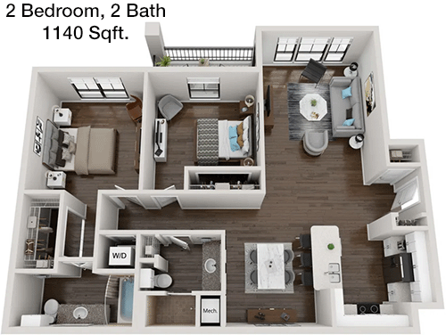 B1 floorplan layout