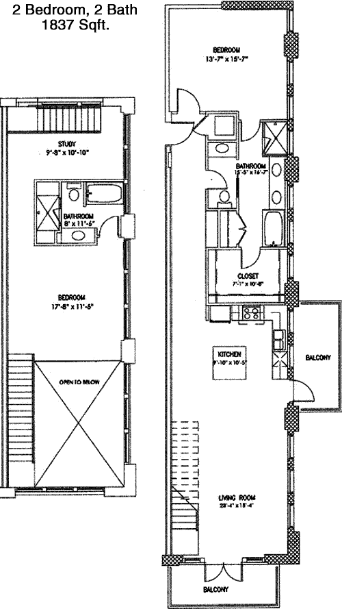 1,837 sq ft floorplan layout