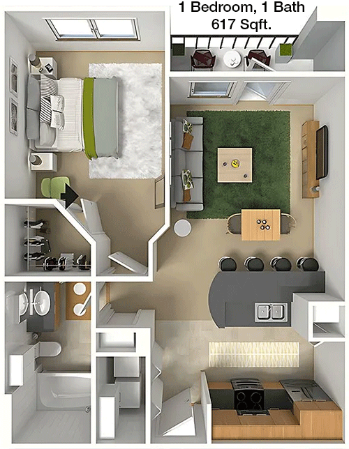 A1 floorplan layout