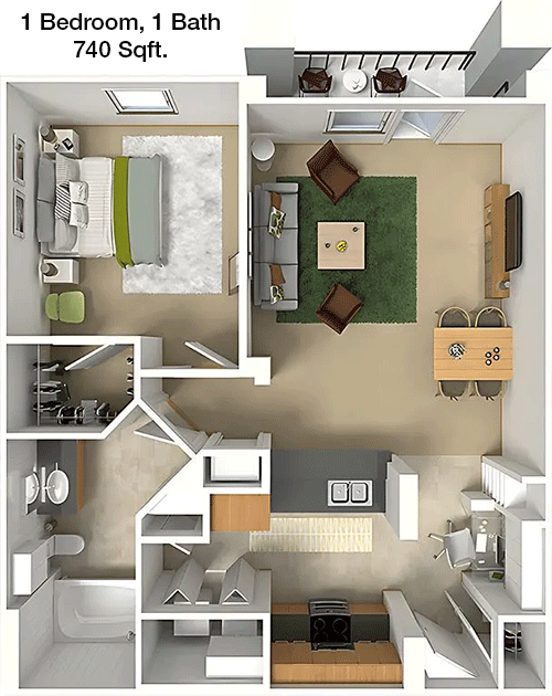 A2 floorplan layout