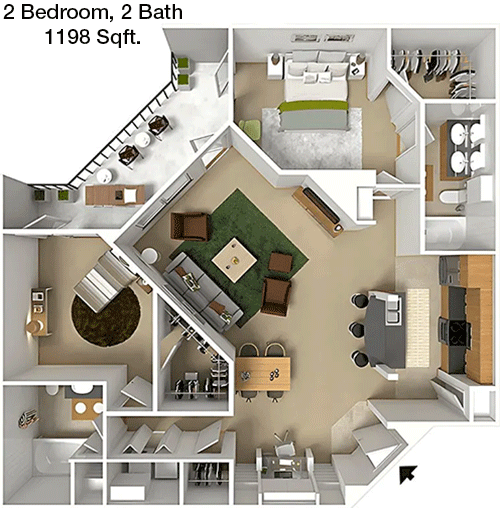 B6 floorplan layout