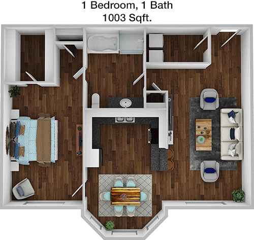 A1 floorplan layout