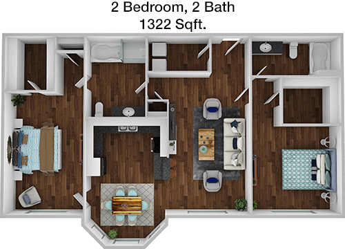 B1 floorplan layout