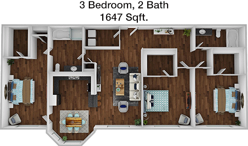 C1 Essential Housing floorplan layout