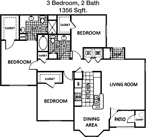 Somerville floorplan layout