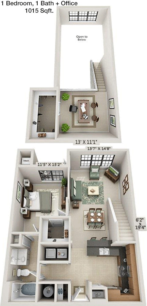 arA14 floorplan layout
