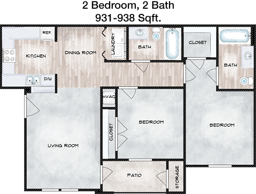 B1 floorplan layout