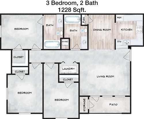 C1 floorplan layout