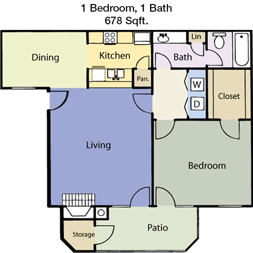 A1 floorplan layout