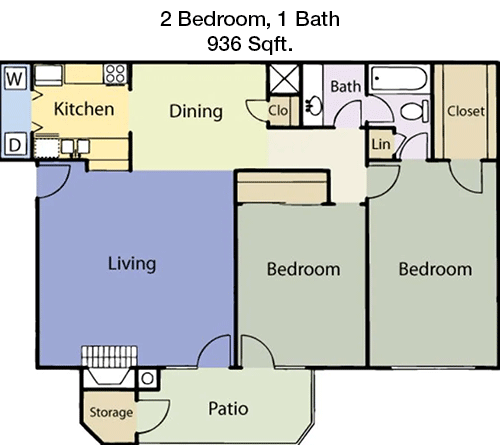 B1 floorplan layout