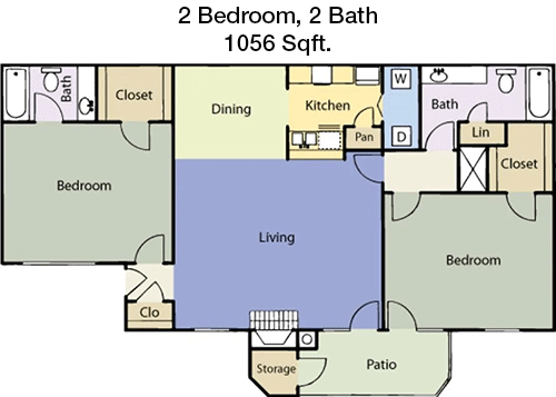 B2 floorplan layout