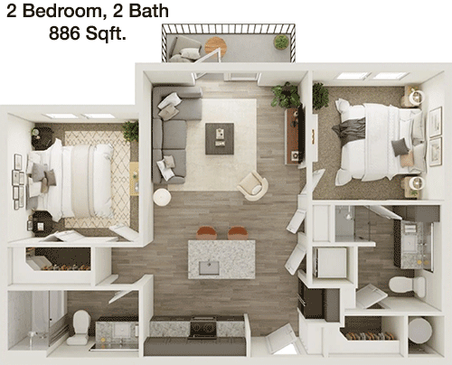 B1 floorplan layout