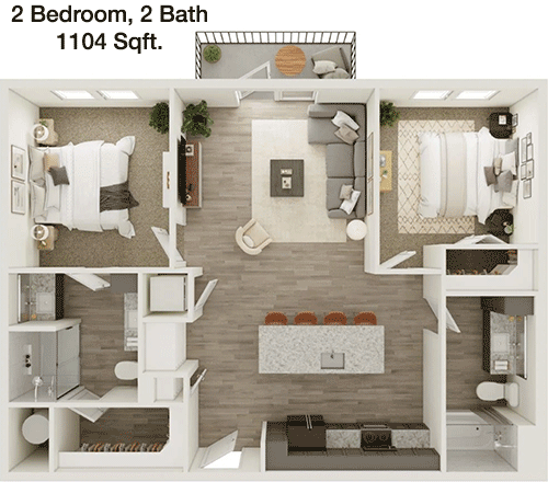 B3 floorplan layout
