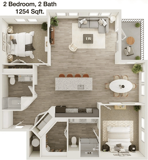 B6 floorplan layout