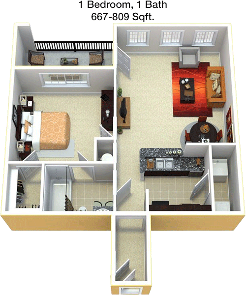 A1r floorplan layout