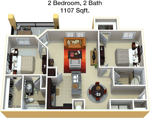 B1r floorplan layout