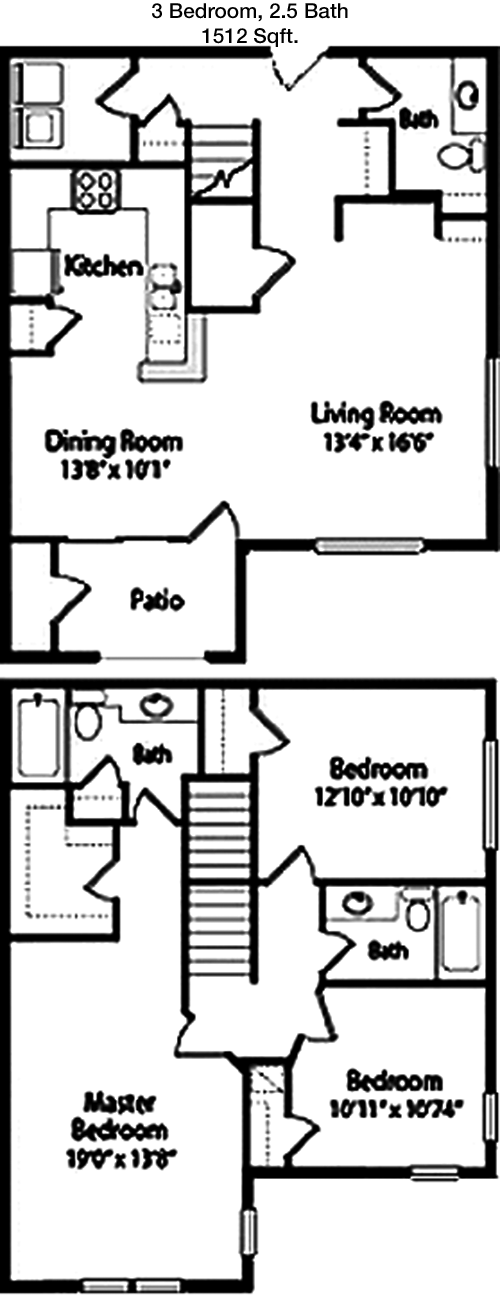 C3 floorplan layout