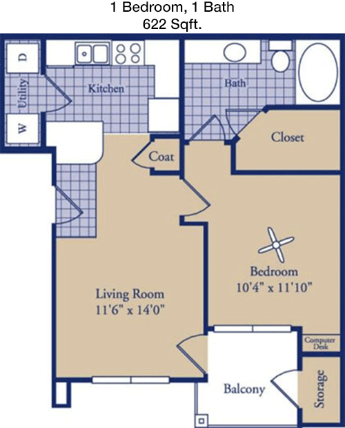 Bridgeport floorplan layout