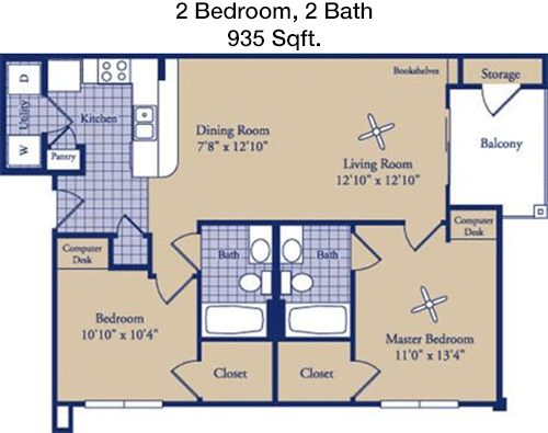 Livingston floorplan layout