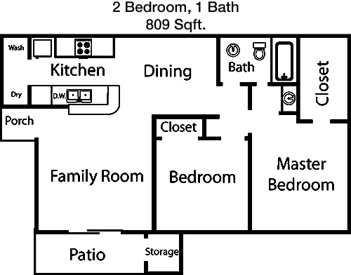 B1 floorplan layout