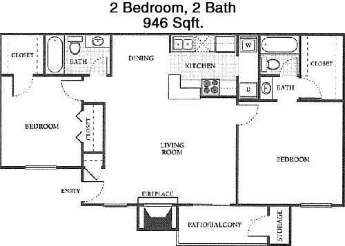 D floorplan layout