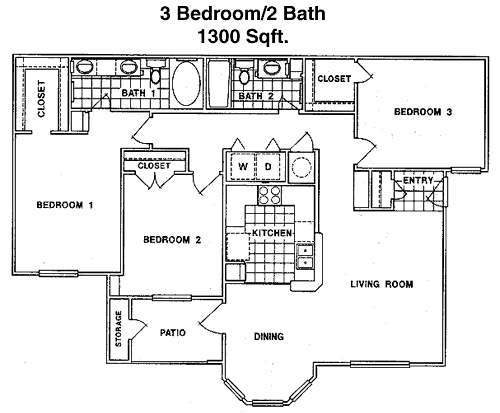 C1 floorplan layout