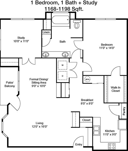 A8 floorplan layout
