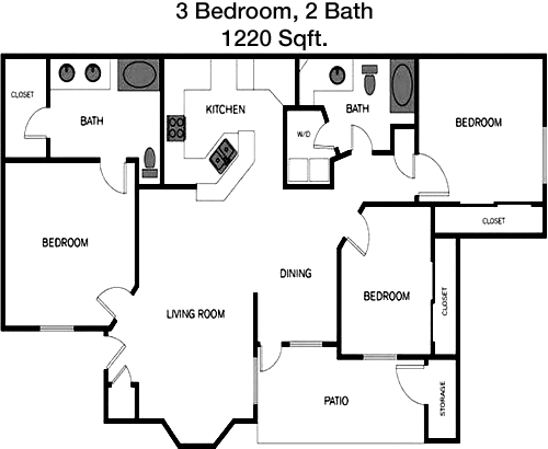 c1 floorplan layout