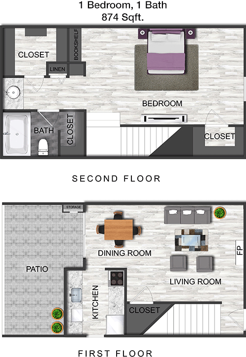 THA floorplan layout