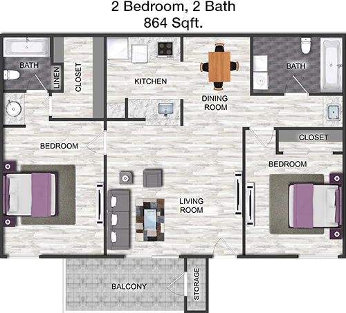 B4 floorplan layout