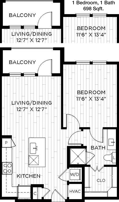 A2 floorplan layout