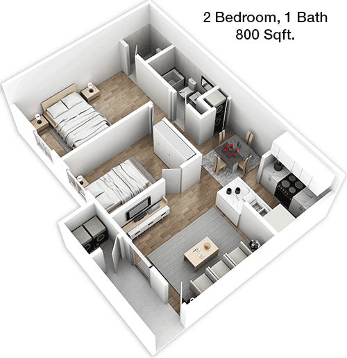 800 sq ft floorplan layout