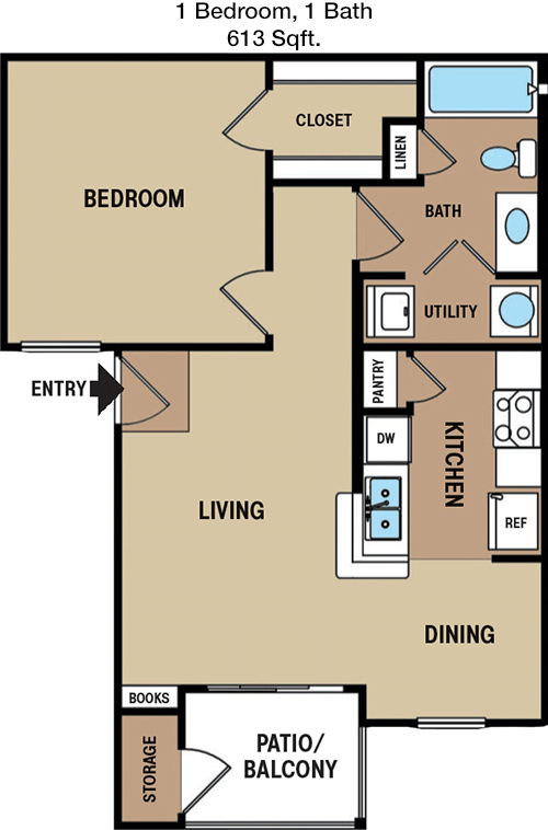 A1 floorplan layout