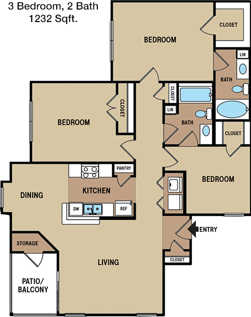 C1 floorplan layout