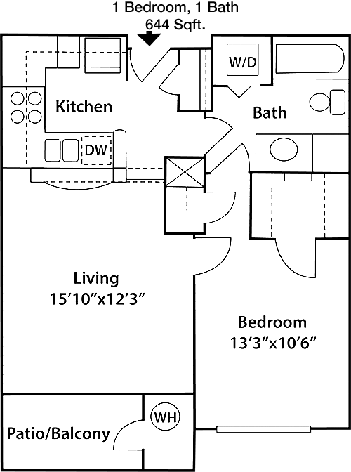A1 floorplan layout