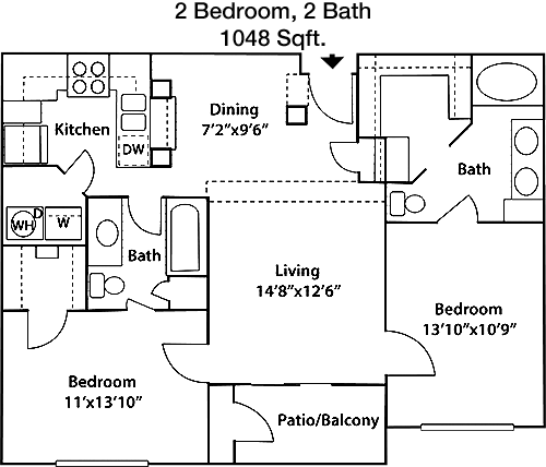 B3 floorplan layout