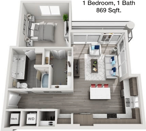 A2.3 floorplan layout