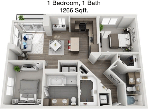 B2.1 floorplan layout